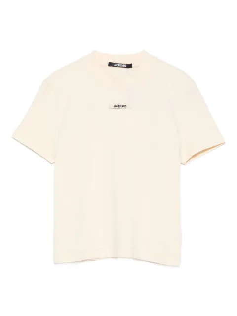 Jacquemus logo-plaque cotton T-shirt