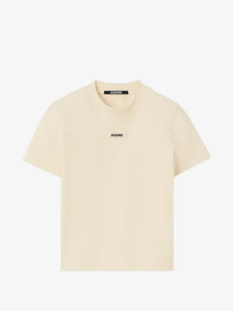 Jacquemus playera con parche del logo