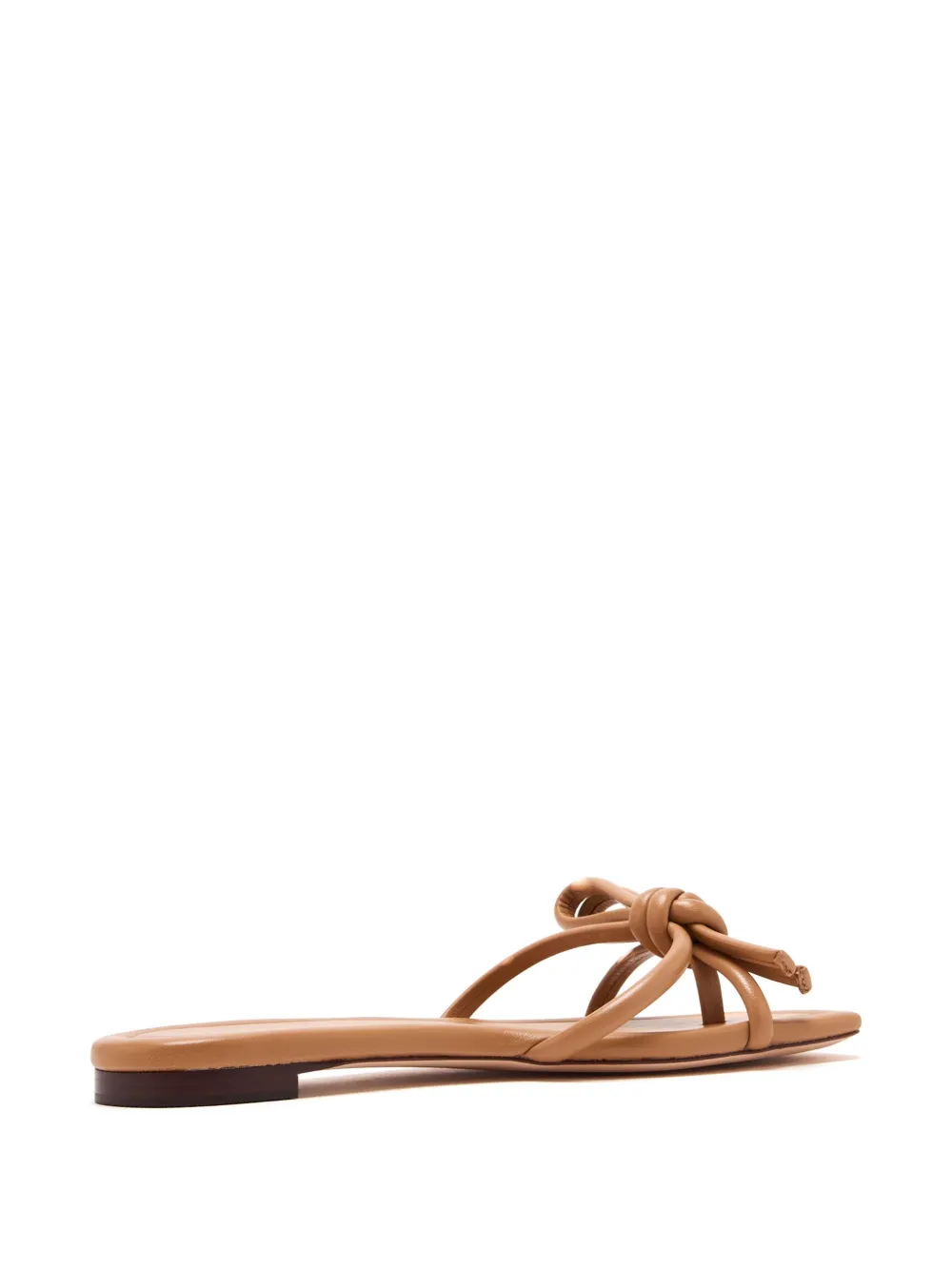 Loeffler Randall Hadley knotted-detail leather sandals Brown