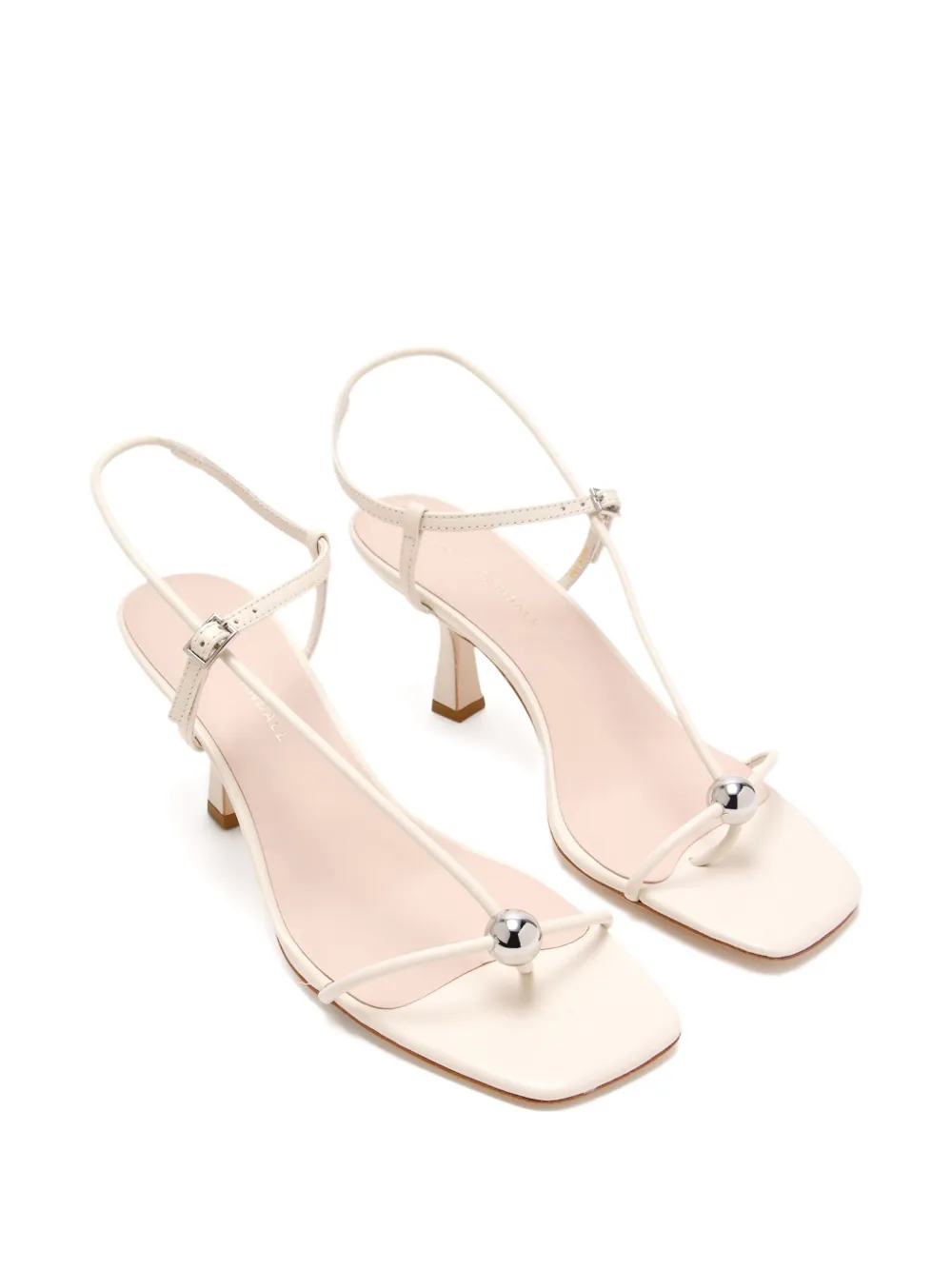 Loeffler Randall 70mm Triana sandals Wit