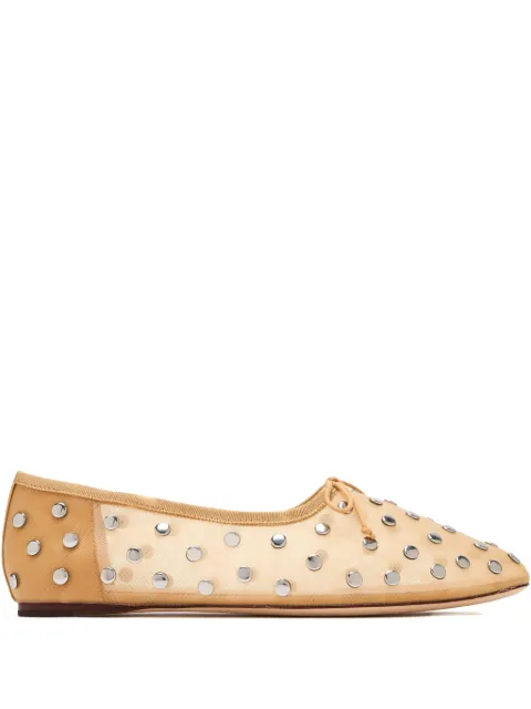 Loeffler Randall Landon studded-details ballerina flats