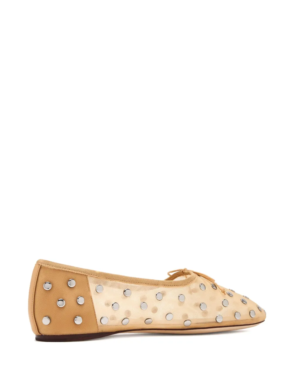 Loeffler Randall Landon ballerina's met studs Beige