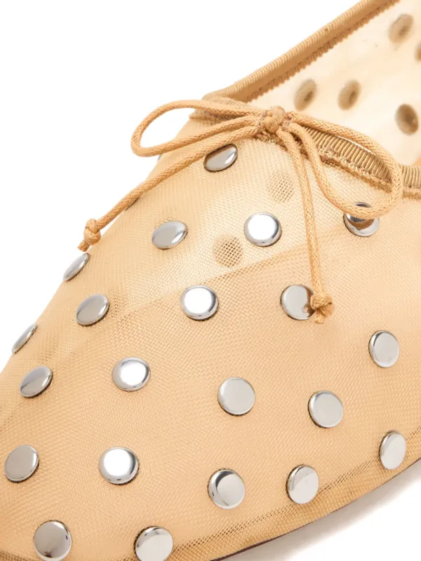 Loeffler Randall Landon スタッズ フラットシューズ