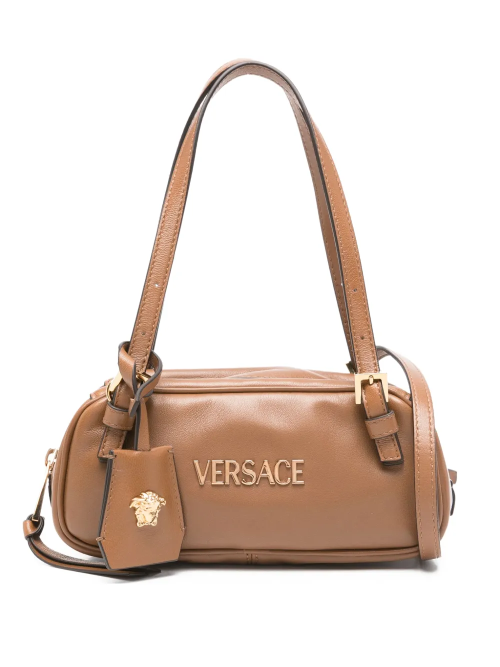 Versace Tas met handgreep Bruin