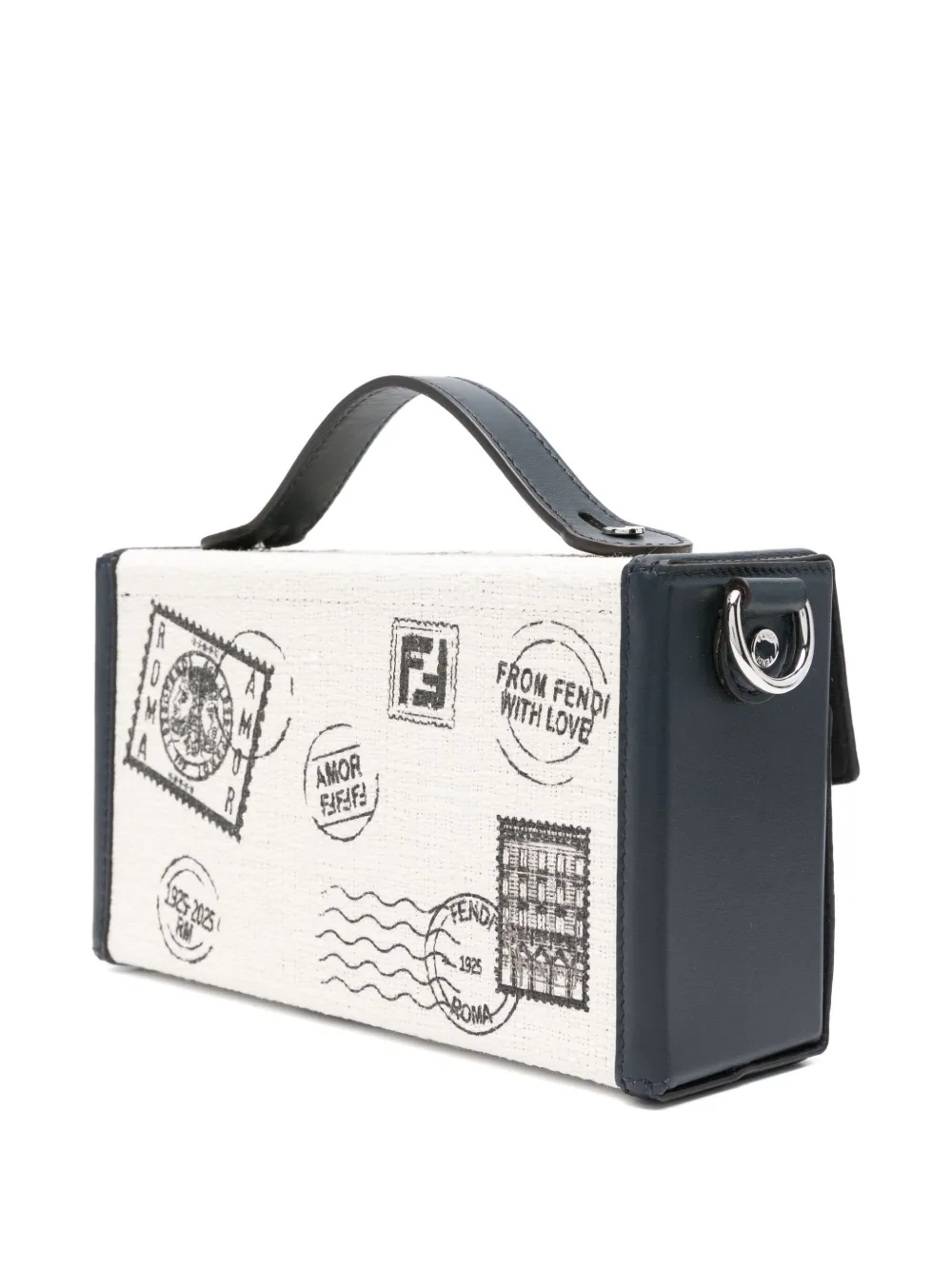 FENDI Baguette Soft Trunk messengertas Beige