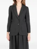 Société Anonyme pinstripe pocket blazer - Grey