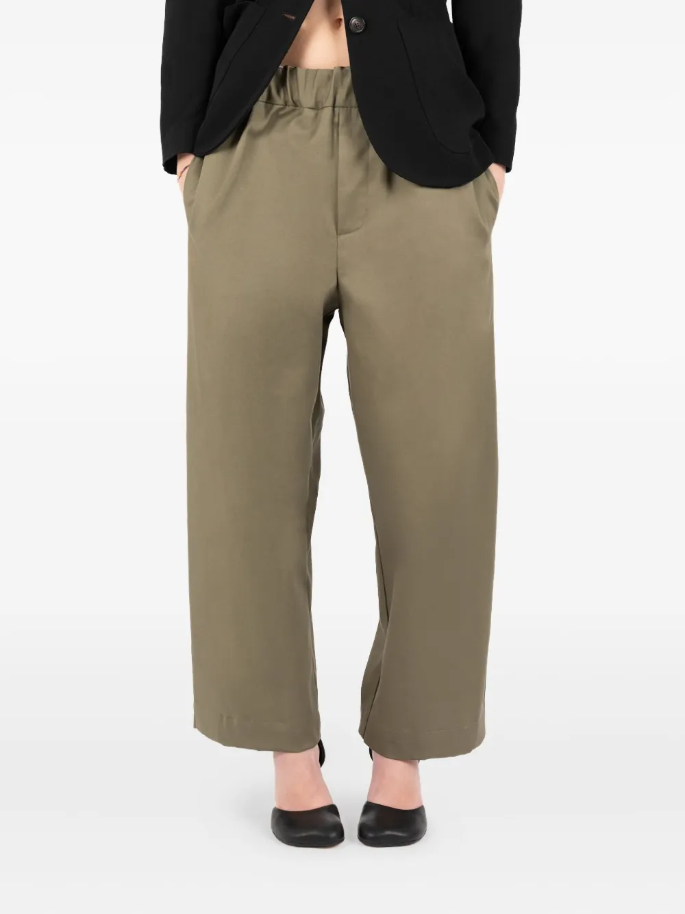 Société Anonyme Chiba elastic-waist trousers | Cropped Pants | Image 2