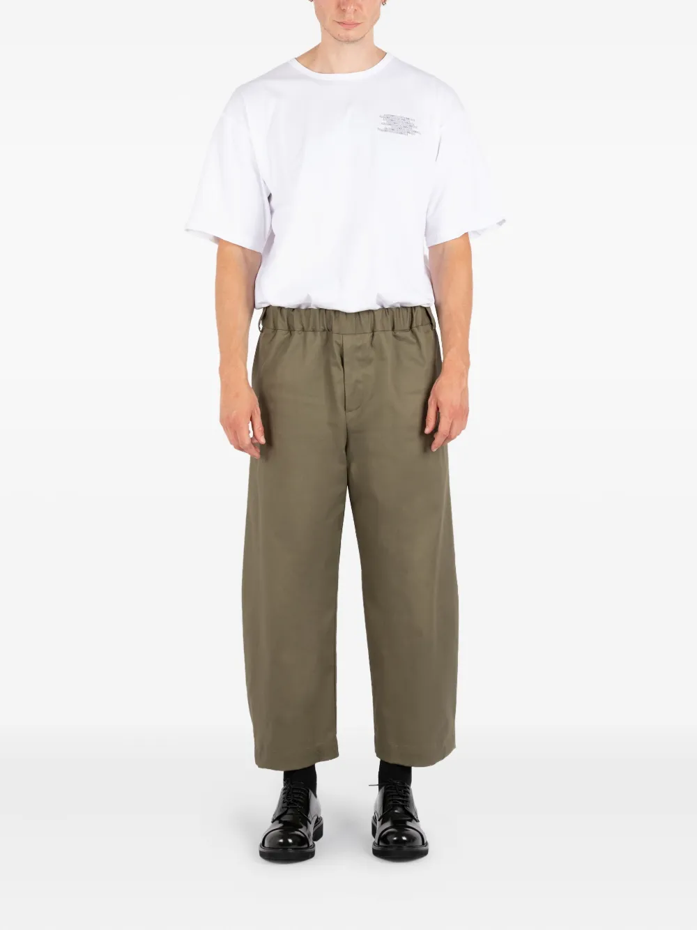 Société Anonyme Chiba broek met elastische taille Groen