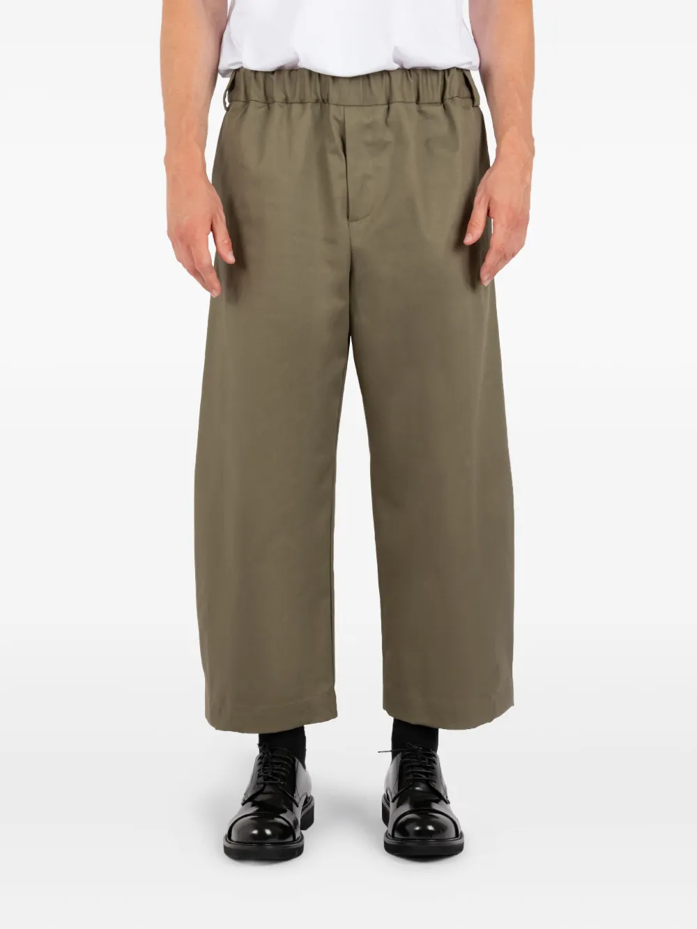 Société Anonyme Chiba elastic-waist trousers | Green | Image 1