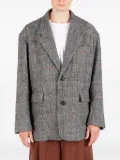 Société Anonyme Big Mama checked blazer - Grey