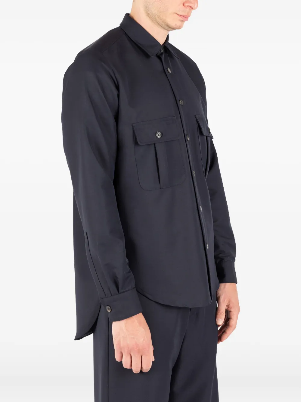 Société Anonyme Shirt met lange mouwen Blauw