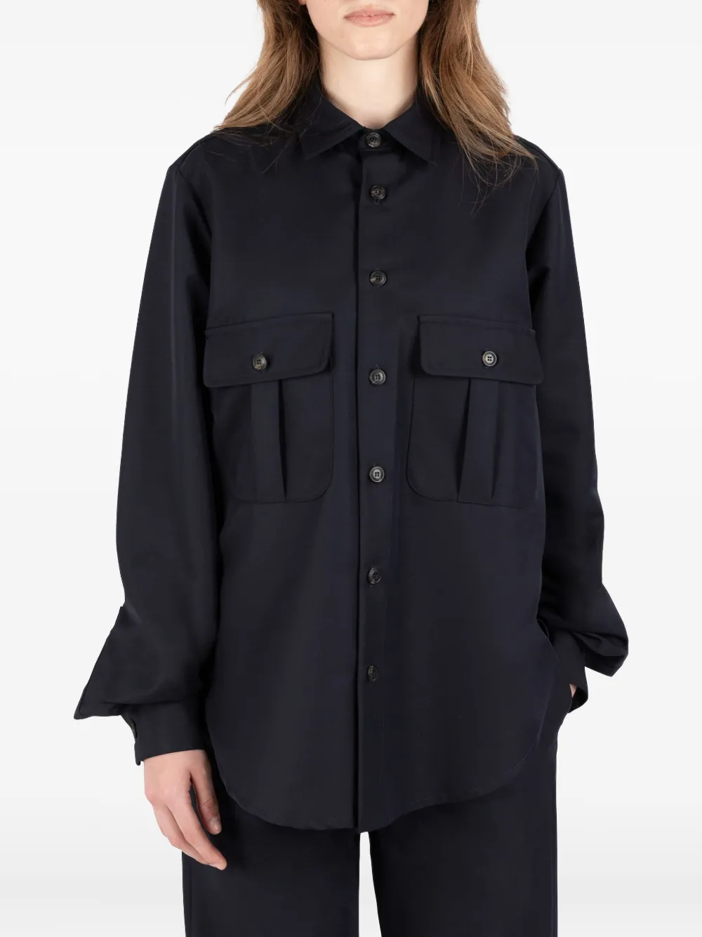 Société Anonyme Shirt met lange mouwen Blauw