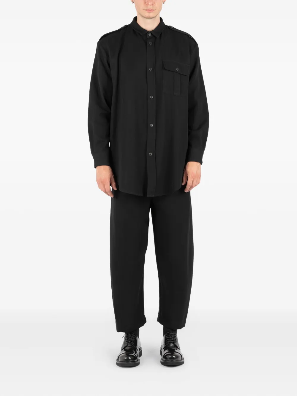 Société Anonyme Chiba elastic-waistband trousers | Cropped Pants | Image 2
