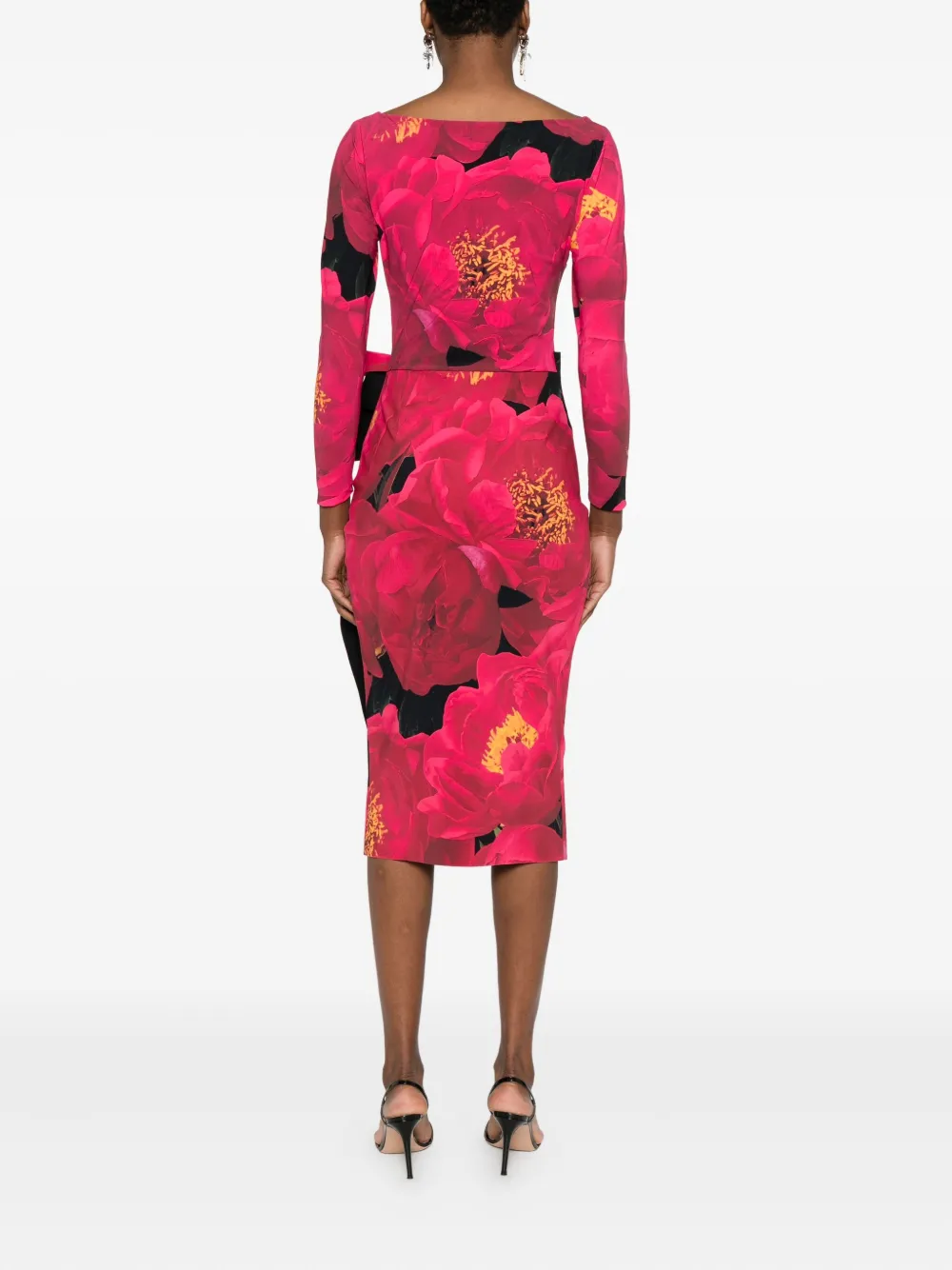 CHIARA BONI La Petite Robe Jurk met bloemenprint Roze