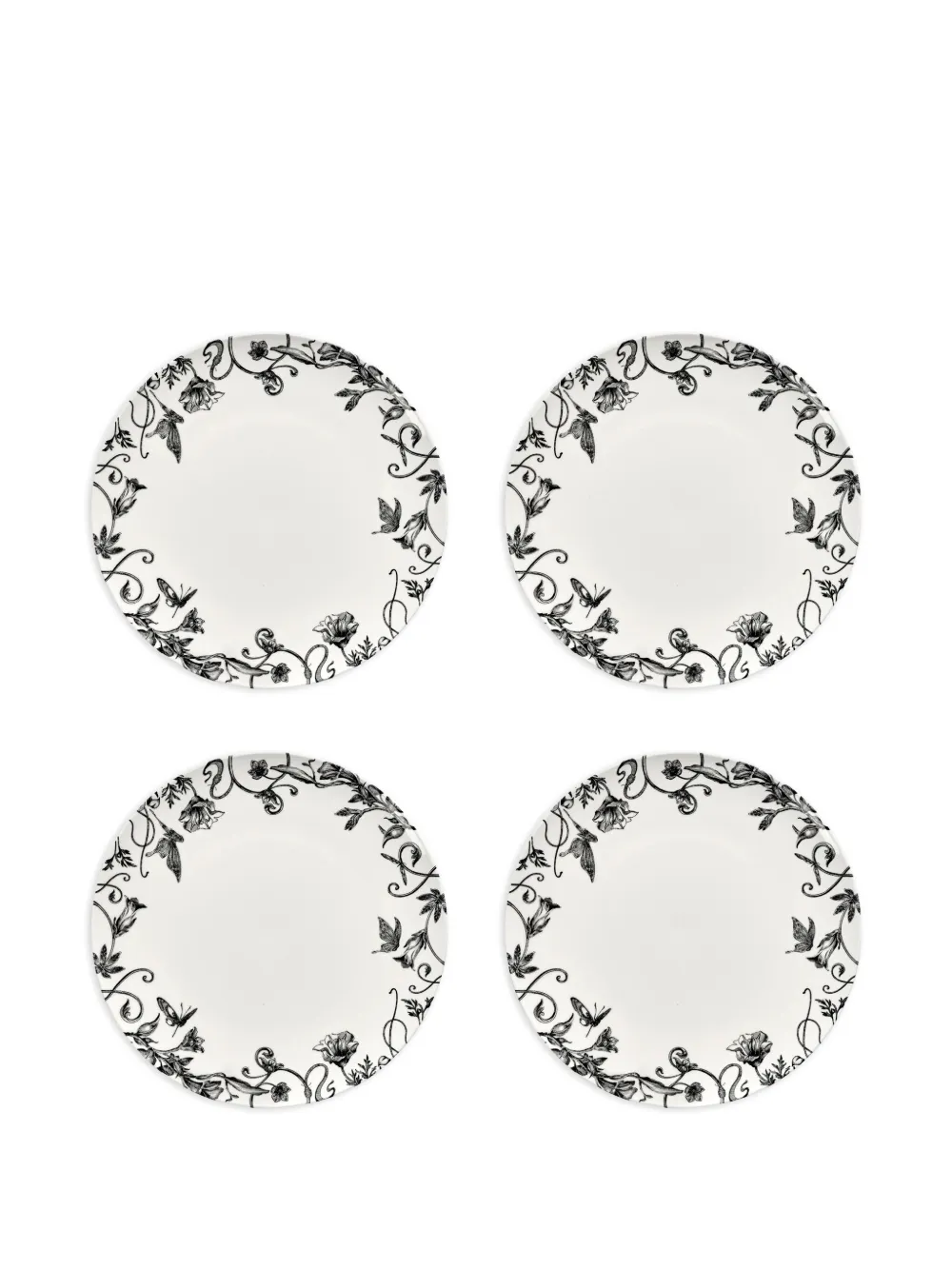 Serax x Tomorrowland floral-print plate (set of four) | Tableware | Image 2