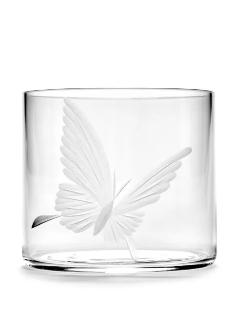 Serax x Tomorrowland butterfly-motif glass (set of four)