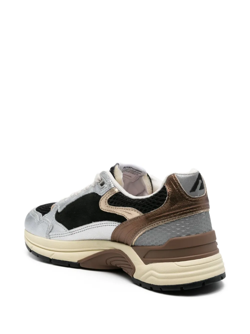 Autry Hyperway panelled sneakers Black