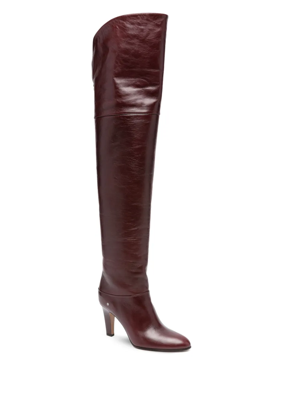 Chloé 90 mm Eve leren laarzen Rood