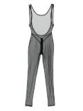 Maison Close Pure Tentation mesh catsuit - Black