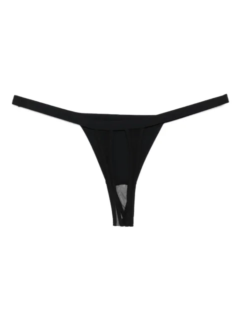 Maison Close Pure Tentation openable mesh thongs