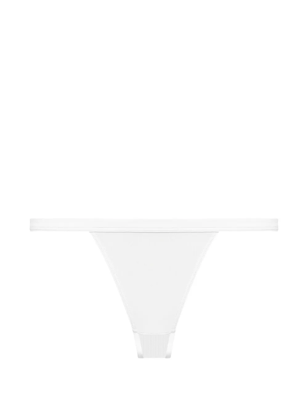 Maison Close Pure Tentation openable thong - Bianco