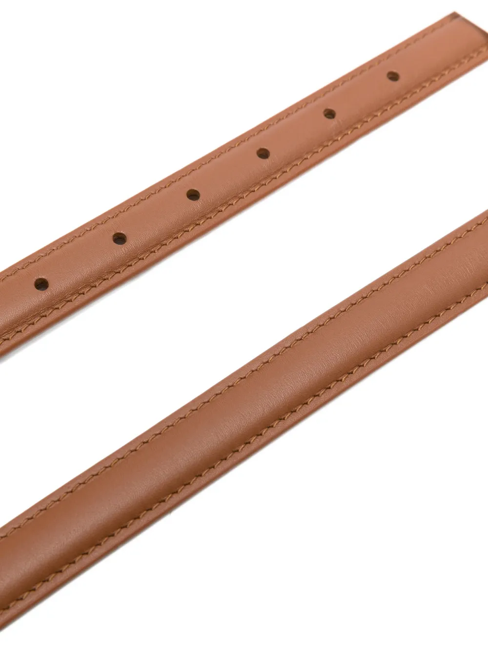 ANINE BING Nicola leather square-buckle belt | Image 2