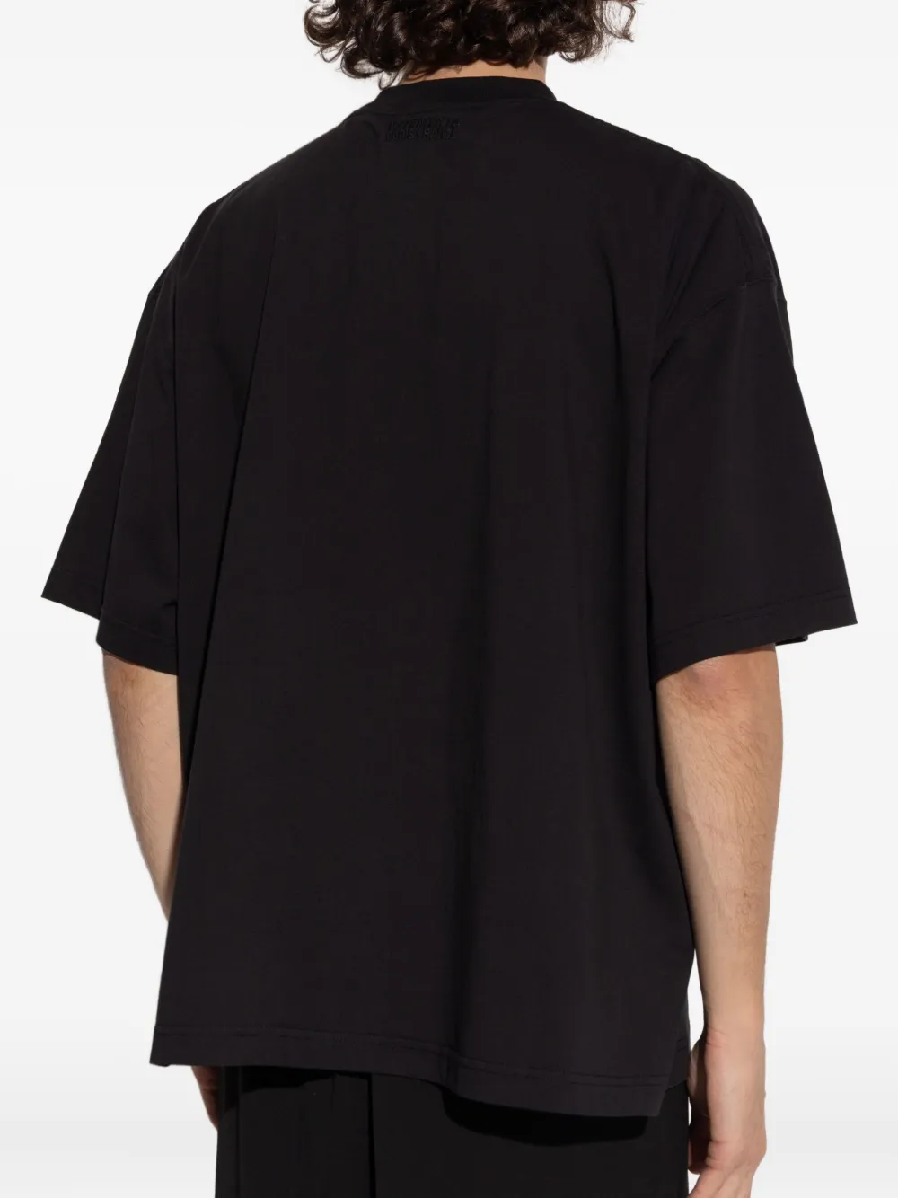 VETEMENTS T-shirt met Eiffel Tower-print Zwart