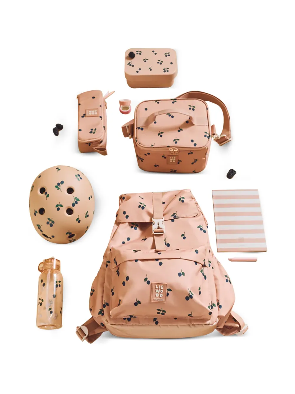 Liewood Helm met print Beige