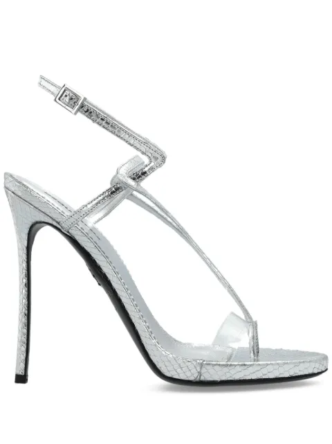 DSQUARED2 Sandali in pelle con tacco 140mm
