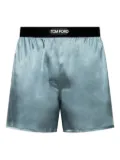 TOM FORD silk satin boxers - Blue