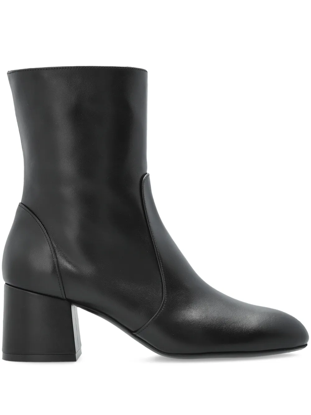 Stuart Weitzman leather ankle-length boots | Black | Image 1