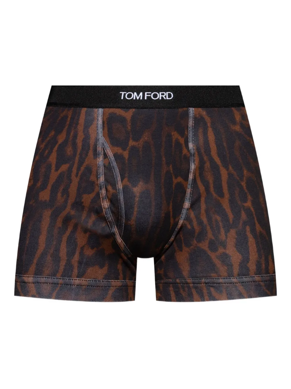 TOM FORD leopard-print boxers | marrón | Image 1