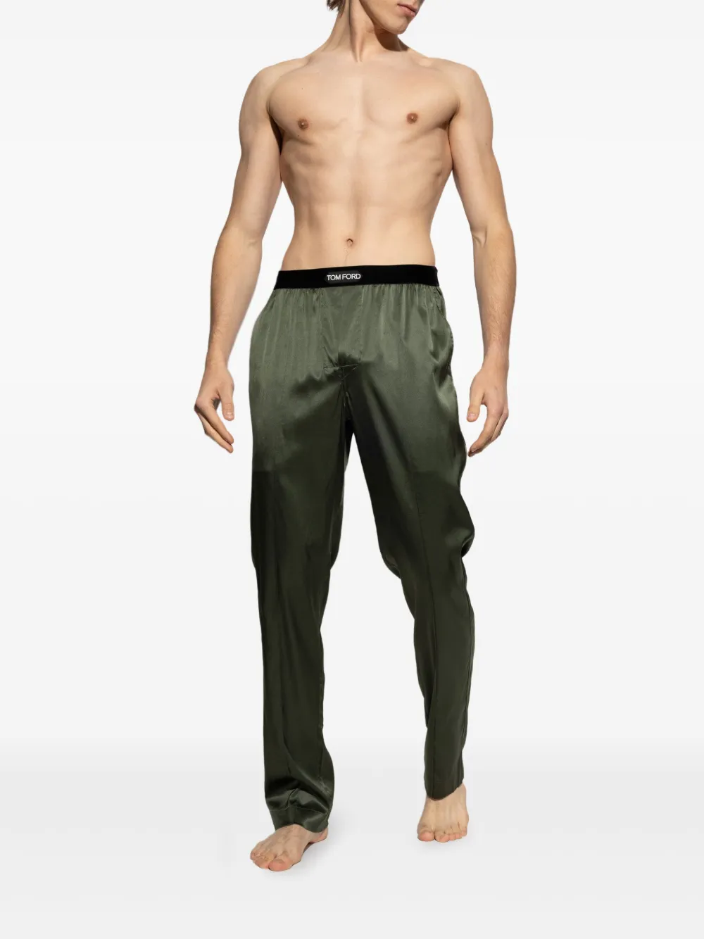 TOM FORD elastic-waist pijama trousers | Image 2