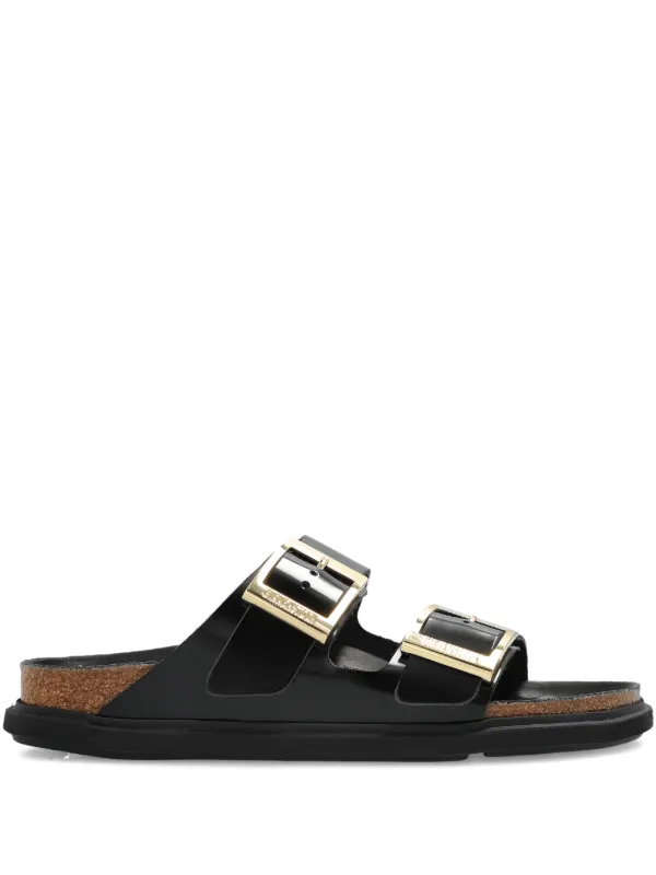 Birkenstock Arizona Droplet Sandals Black FARFETCH IN