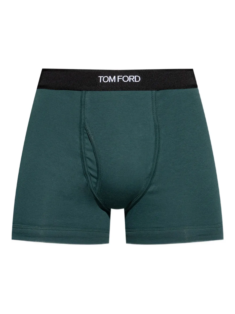 TOM FORD Boxershorts met logo tailleband Groen