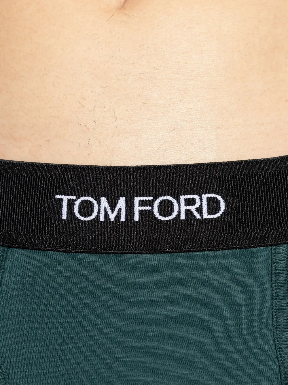 TOM FORD Boxershorts met logo tailleband Groen