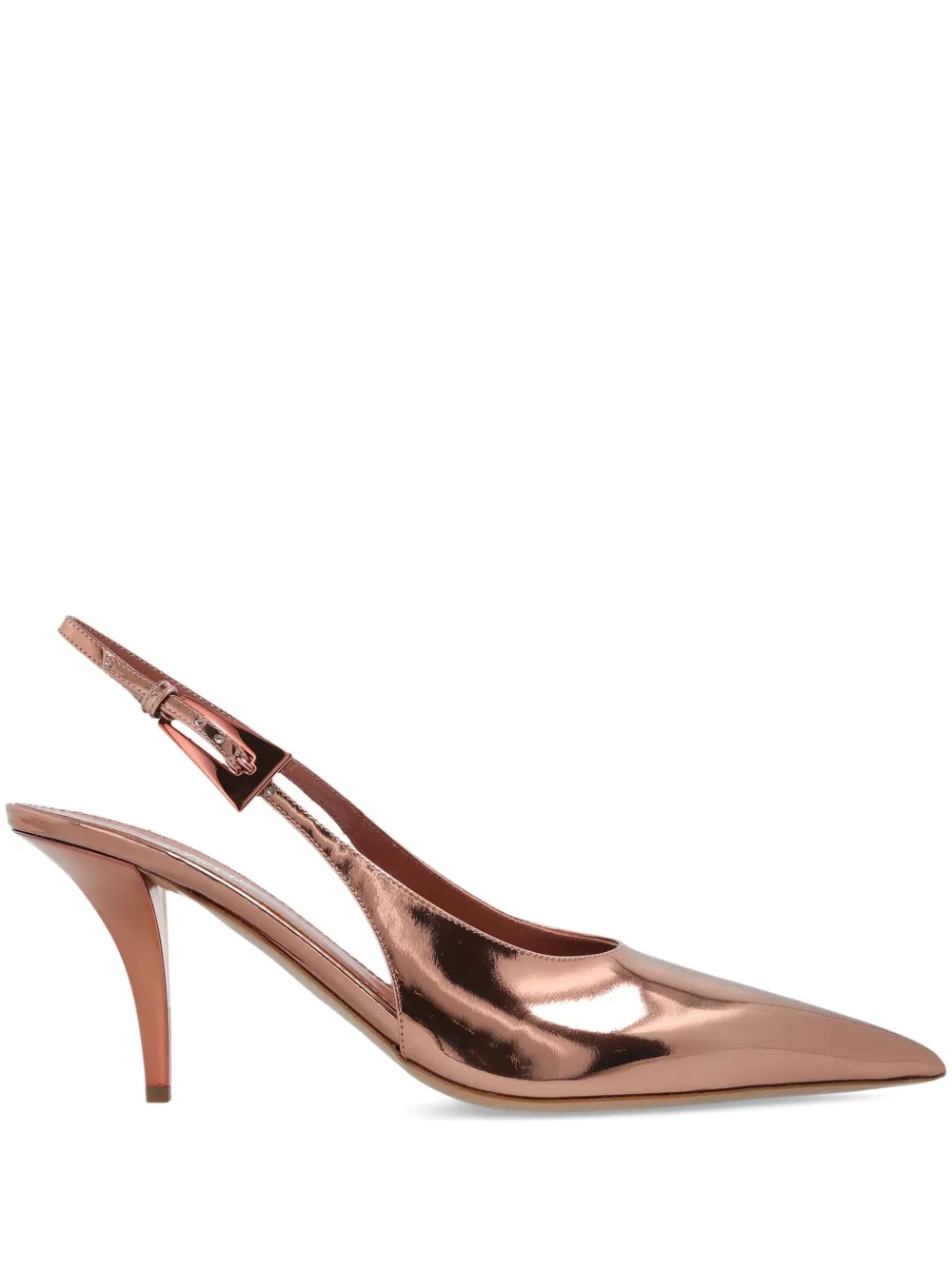 Paris Texas 75 mm Jessica slingback pumps met puntige neus Roze