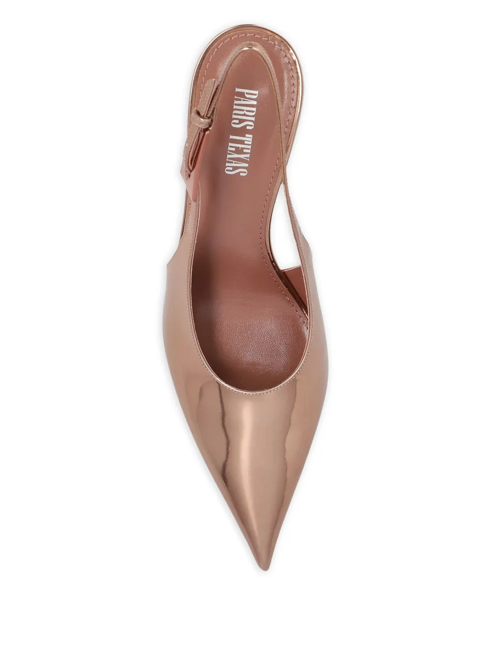 Paris Texas 75mm Jessica slingback pointed-toe pumps Pink