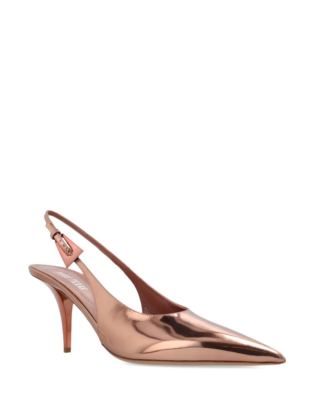 Paris Texas 75mm Jessica slingback pointed-toe pumps Pink