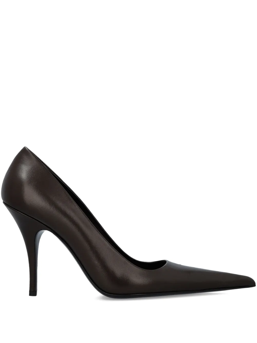 VETEMENTS pointed-toe pumps Brown