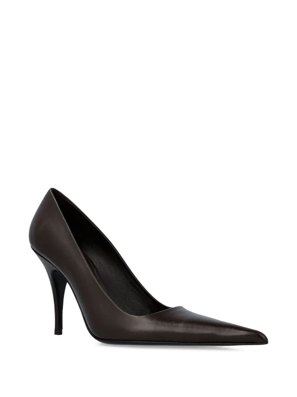 VETEMENTS pointed-toe pumps Brown
