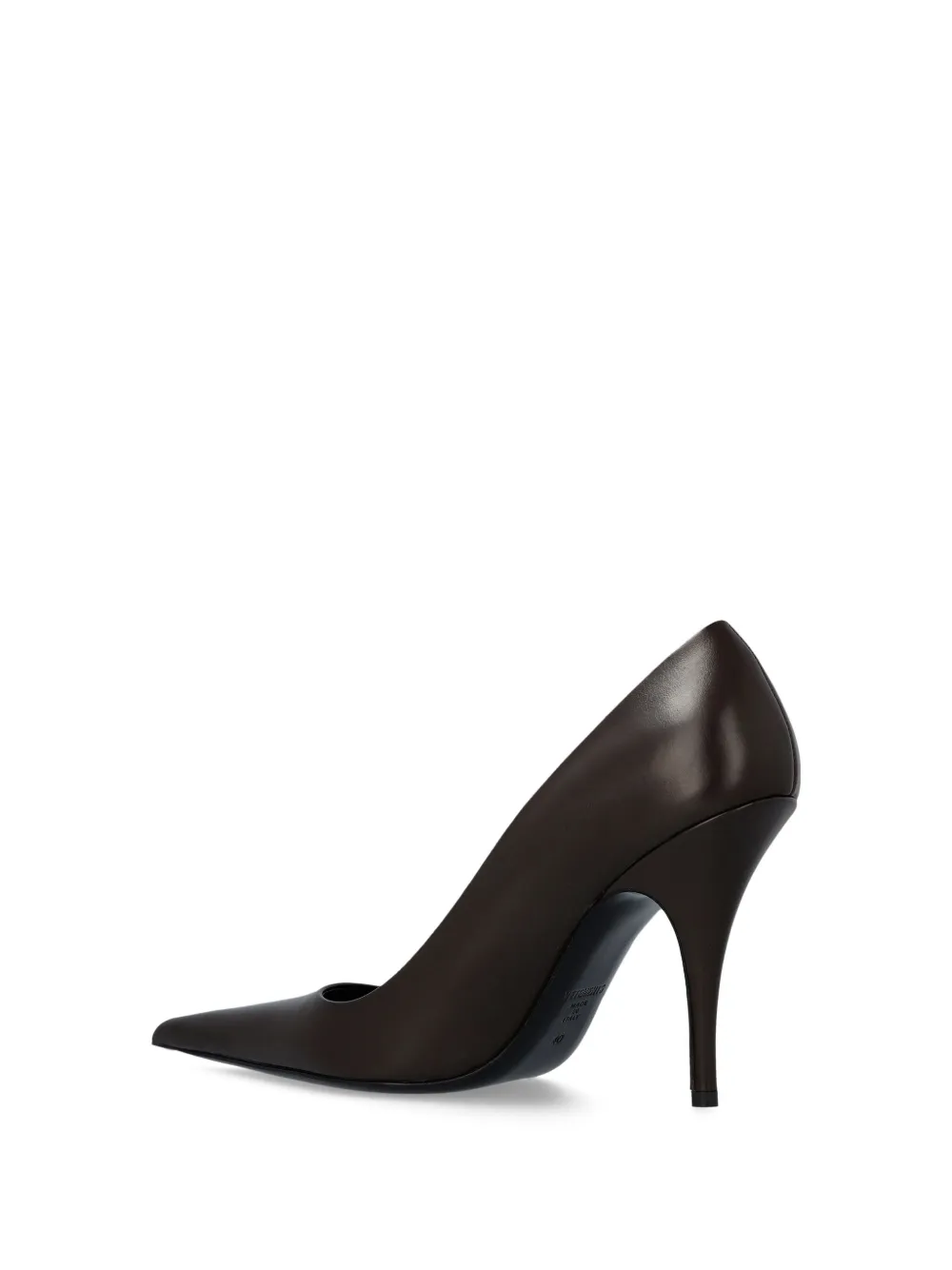 VETEMENTS pointed-toe pumps Brown