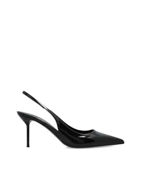 Paris Texas 70mm Lidia slingback pointed-toe pumps