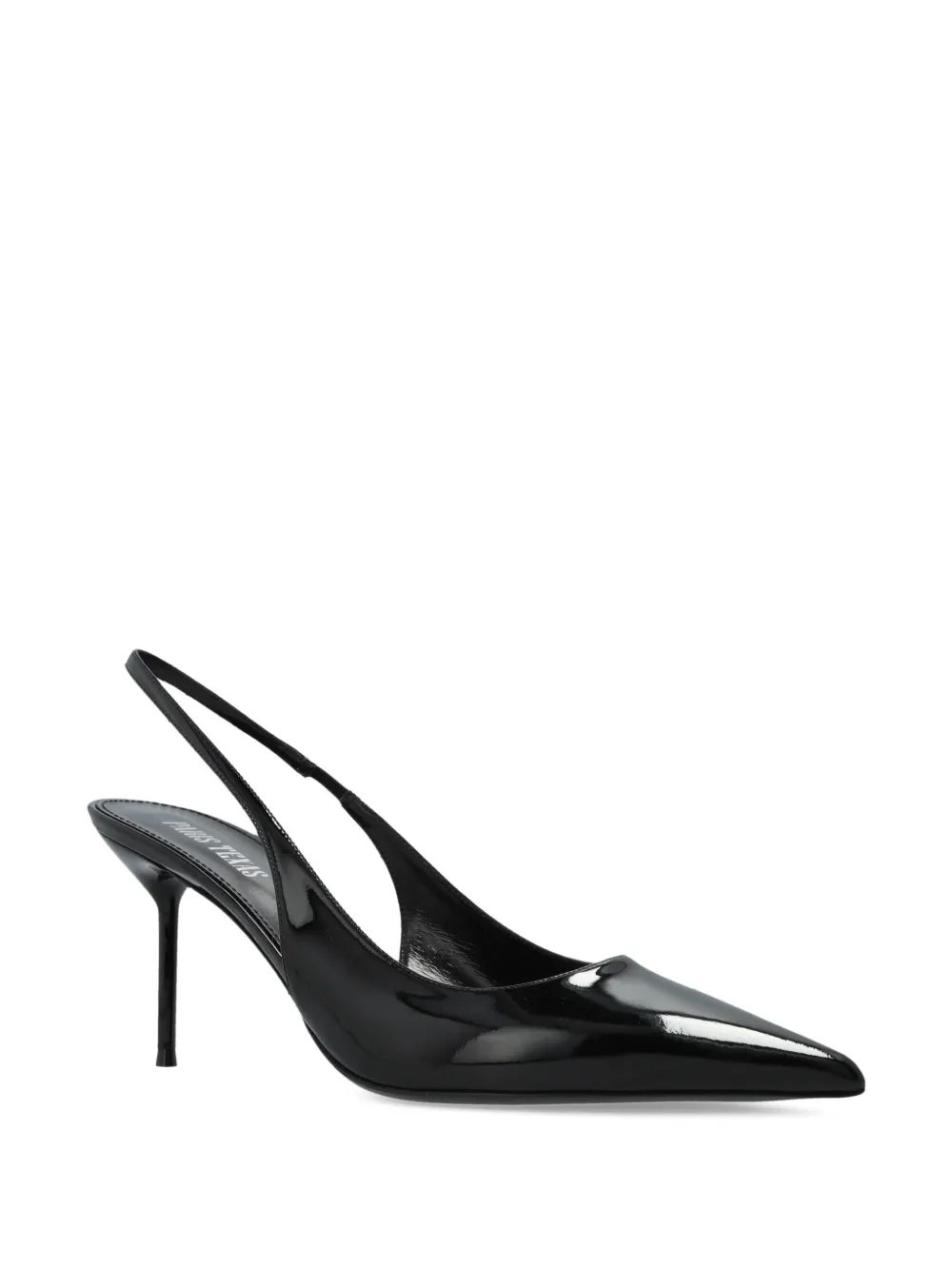 Paris Texas 70mm Lidia slingback pointed-toe pumps Zwart