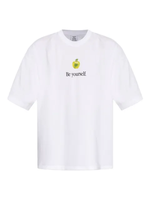 VETEMENTS apple-print T-shirt