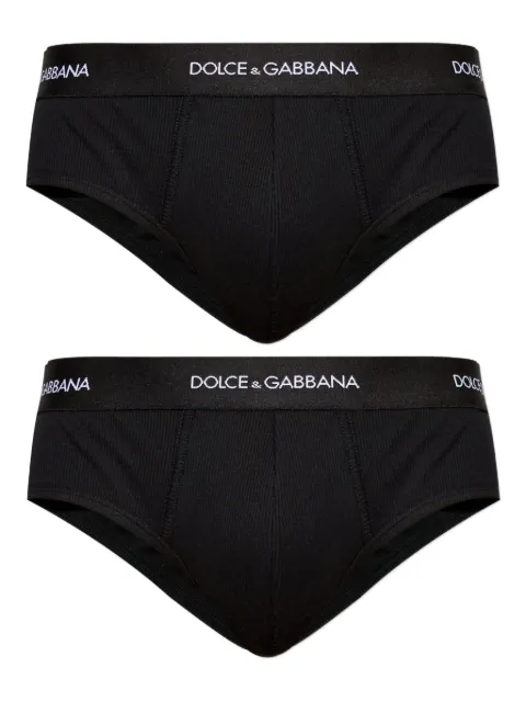 Dolce & Gabbana logo-waistband briefs