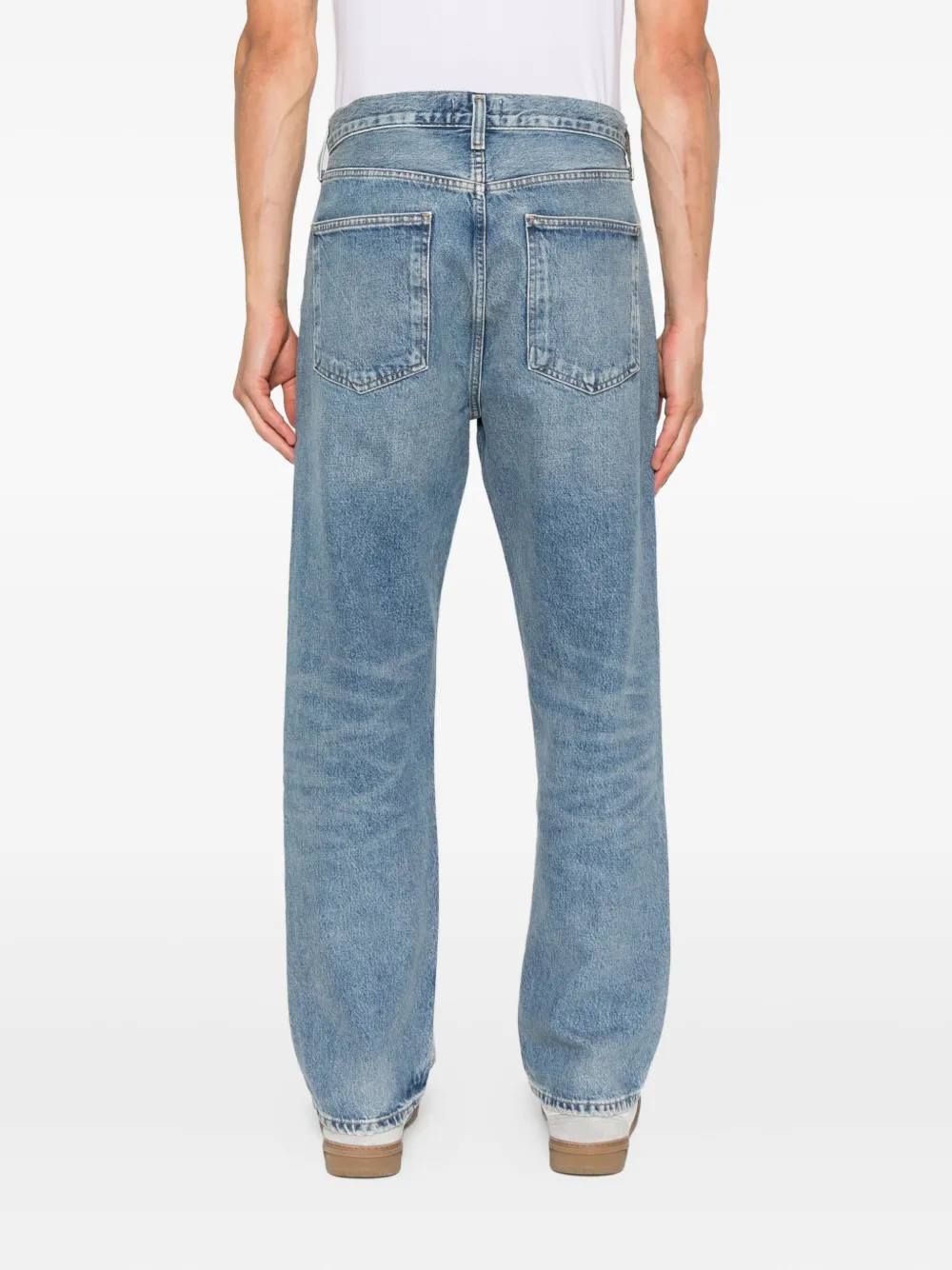 AGOLDE Jeans met vervaagd effect Blauw
