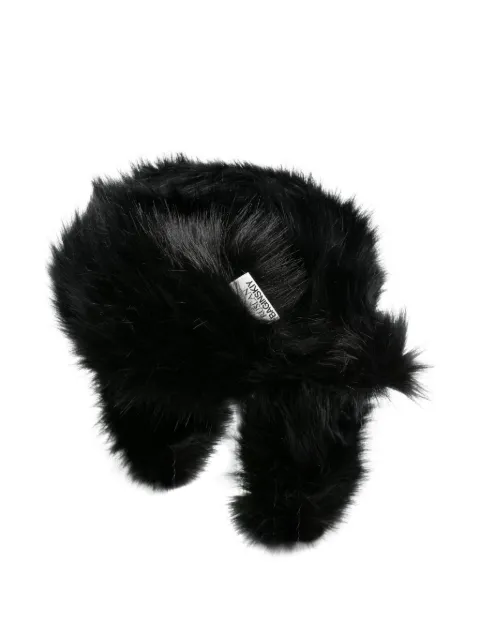 Ruslan Baginskiy faux-fur ear flaps hat