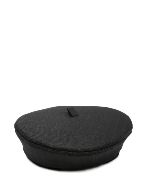 Ruslan Baginskiy pinstriped beret
