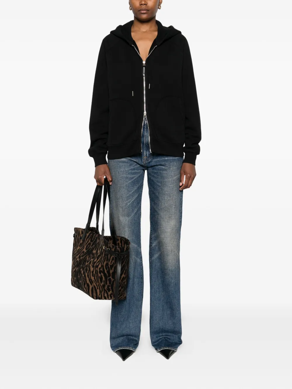 TOM FORD Sweater met capuchon Zwart